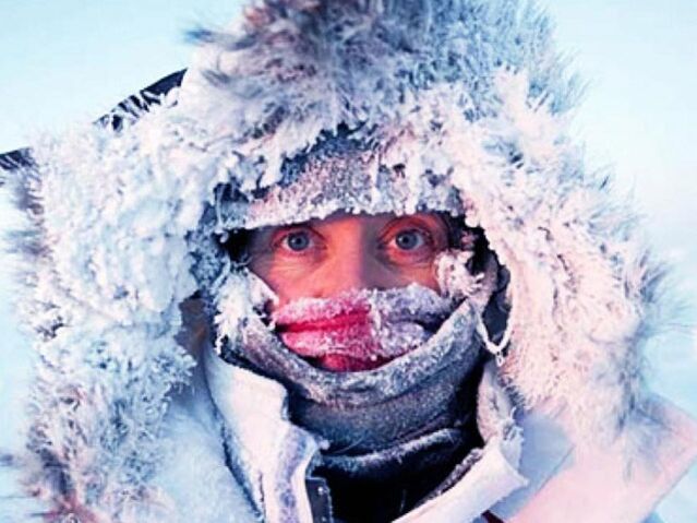 Mies hypotermia on syynä liiallisiin eritteisiin